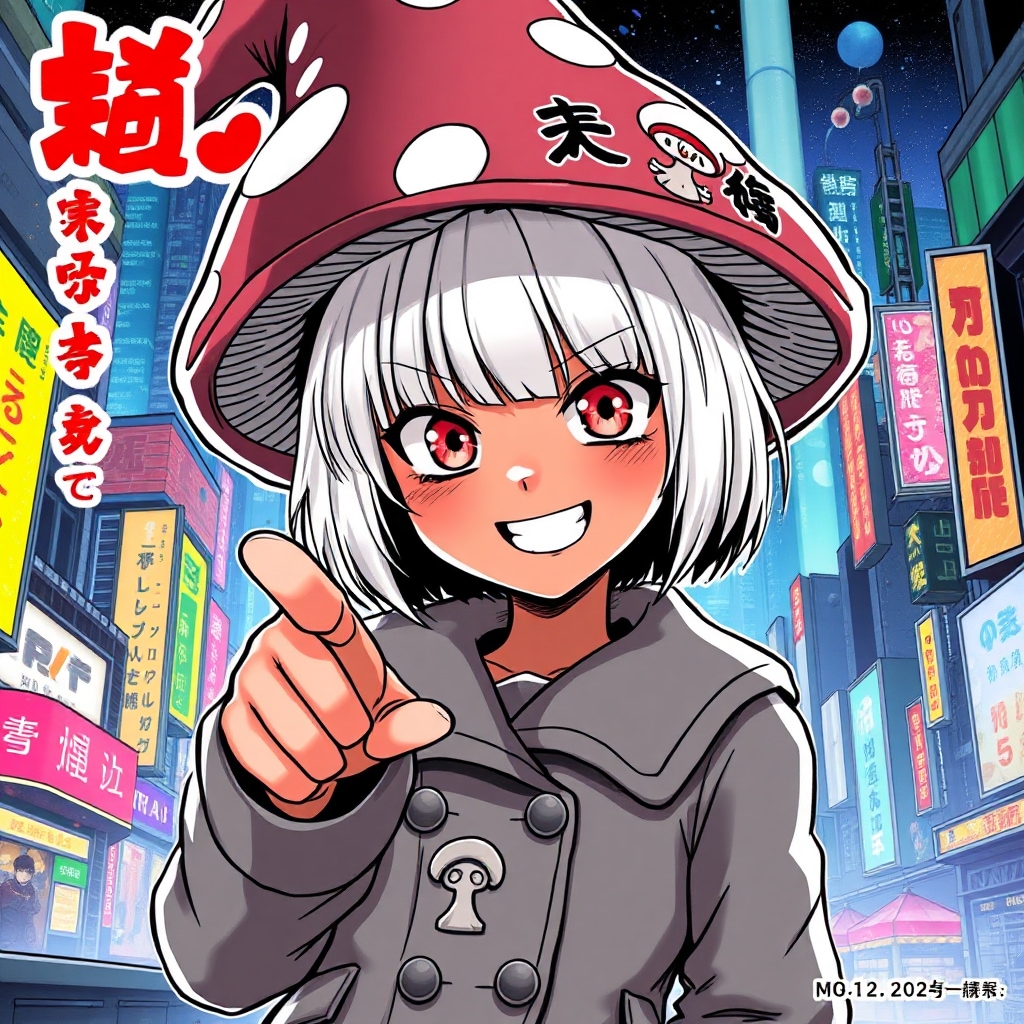 きのこの魔女の雑誌の表紙