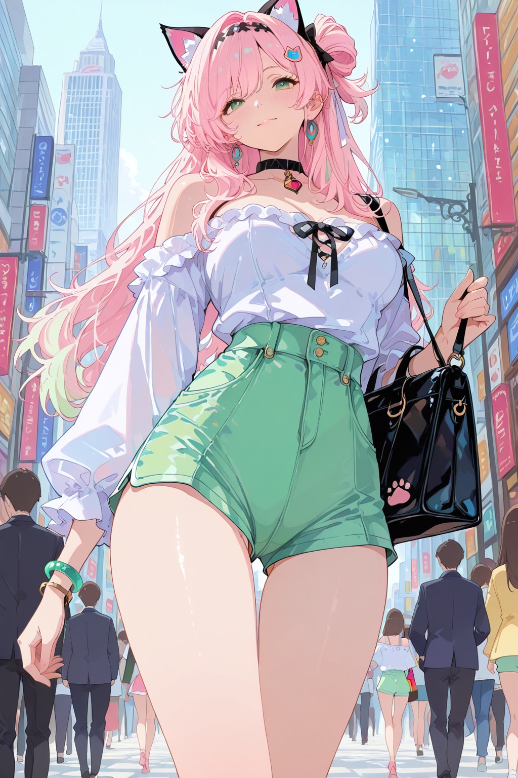 爽やかショートパンツ🐱✨️
