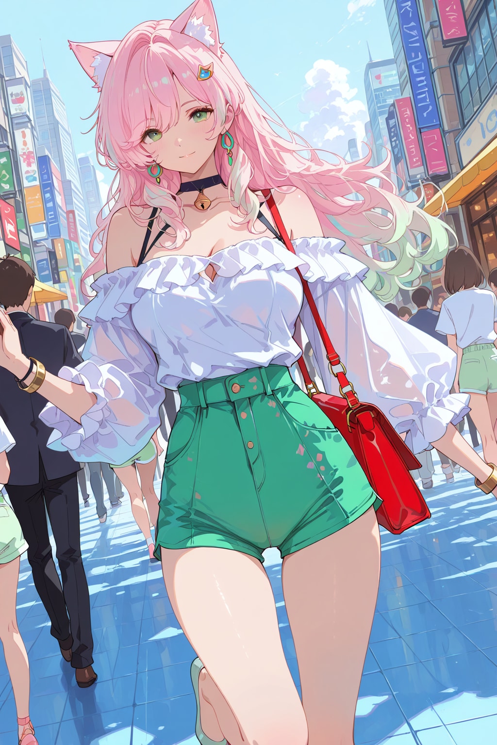 爽やかショートパンツ🐱✨️