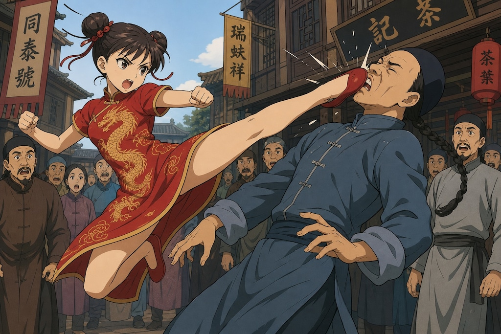 街角の喧嘩