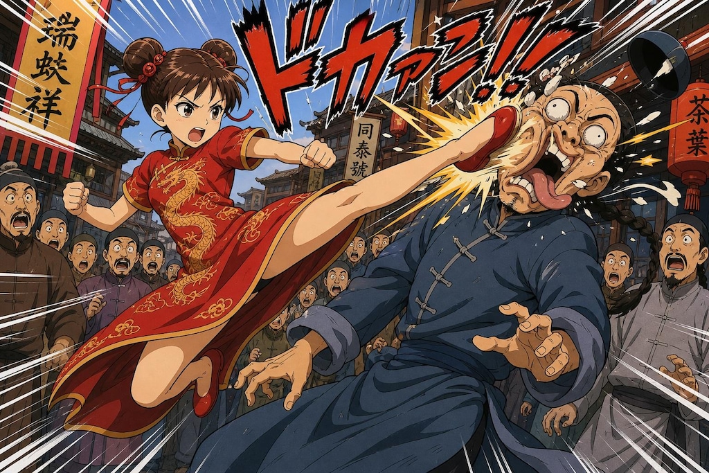 街角の喧嘩