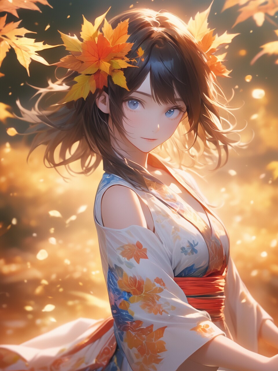 黒髪着物姉さんXL