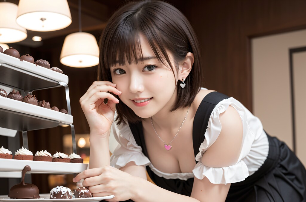 ケーキ屋さんの店員