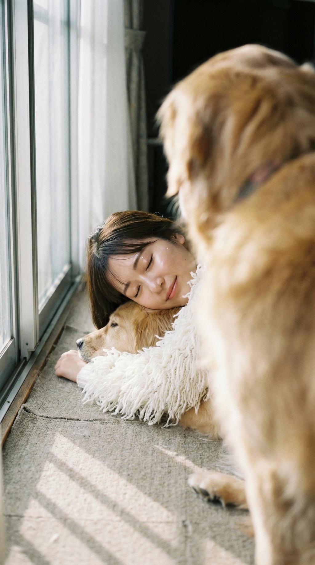 A Quiet Joy in Fur and Sunlight