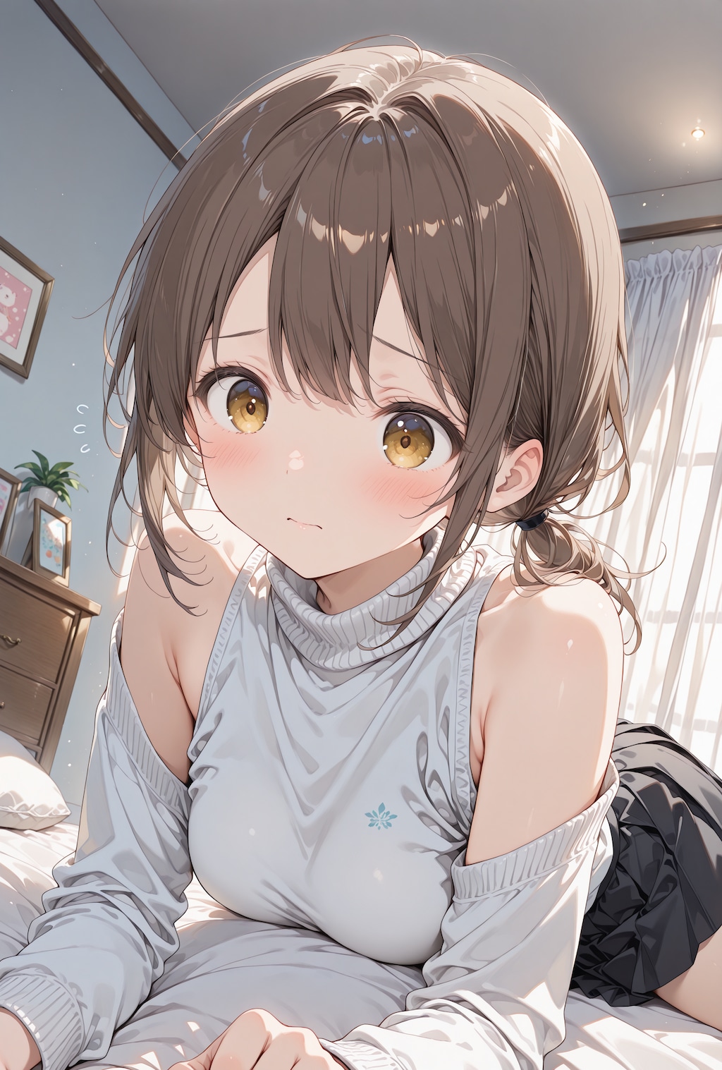 友達と勢いで買っちゃったけど…似合う…のかな