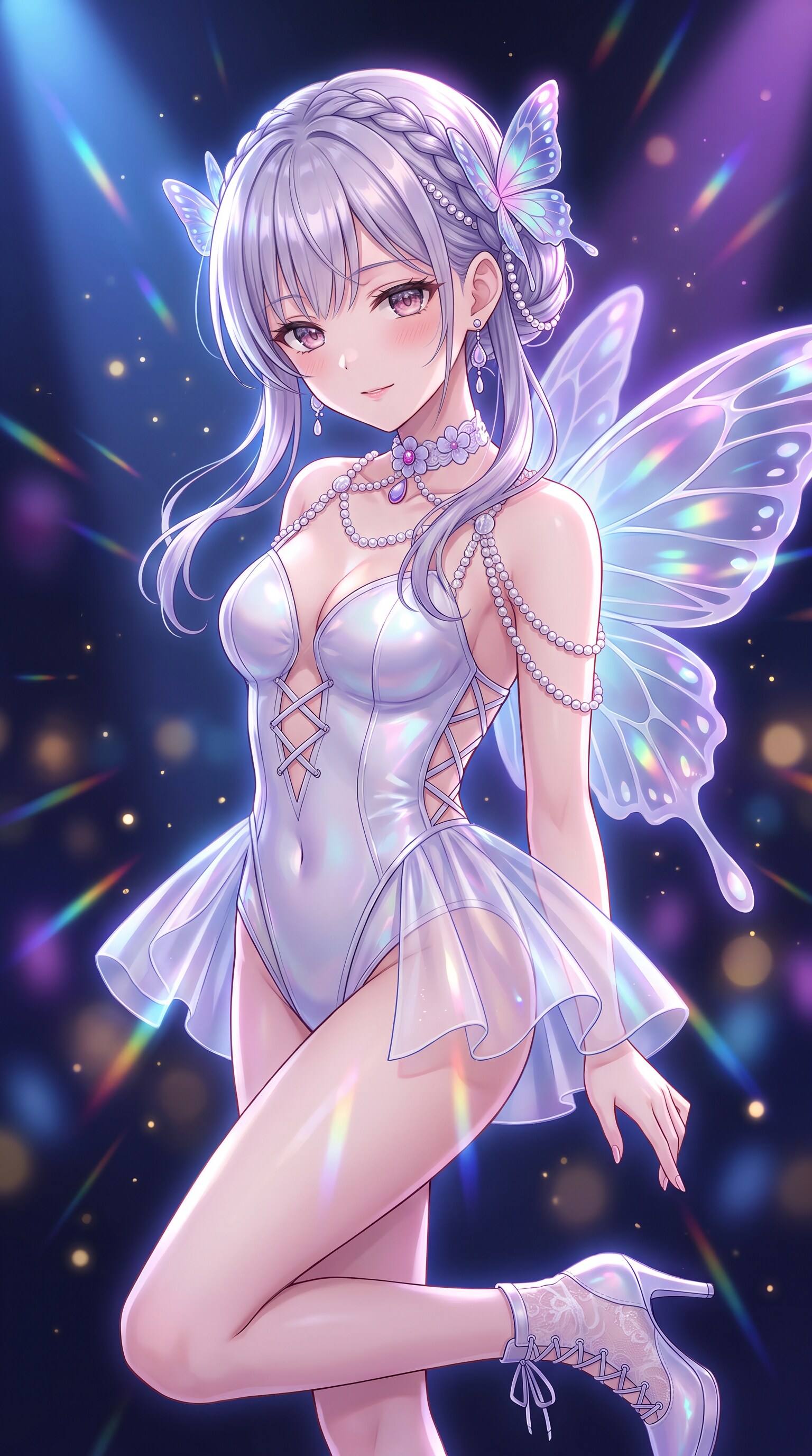 蝶影月華