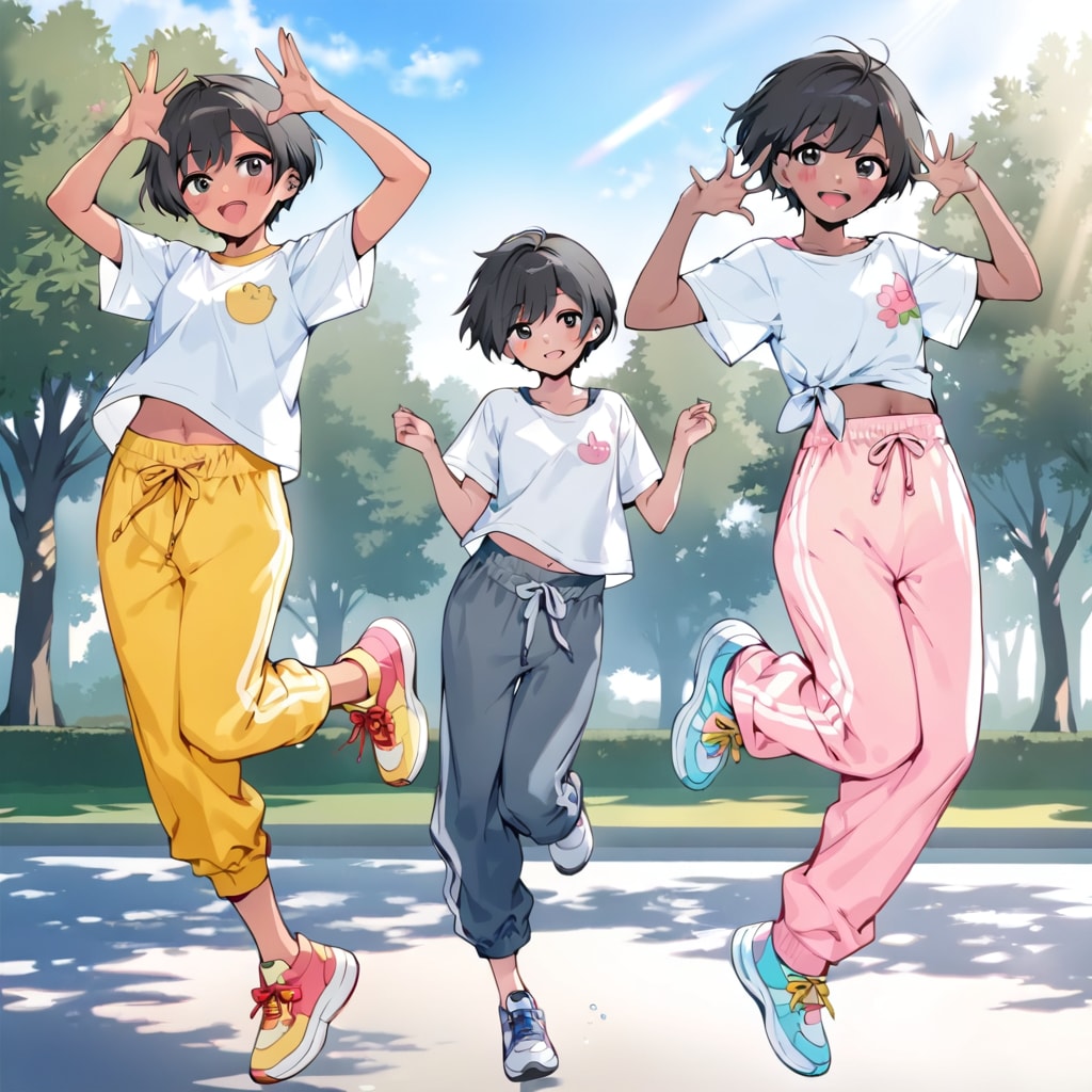 ナツキ　ポーズ | の人気AIイラスト・グラビア