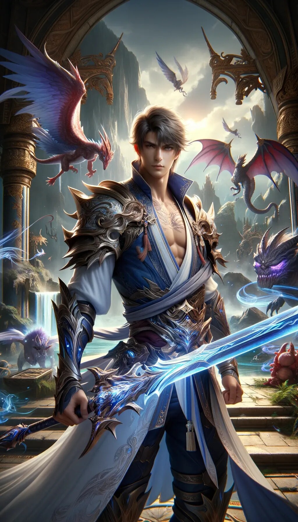 イケメン魔法剣士