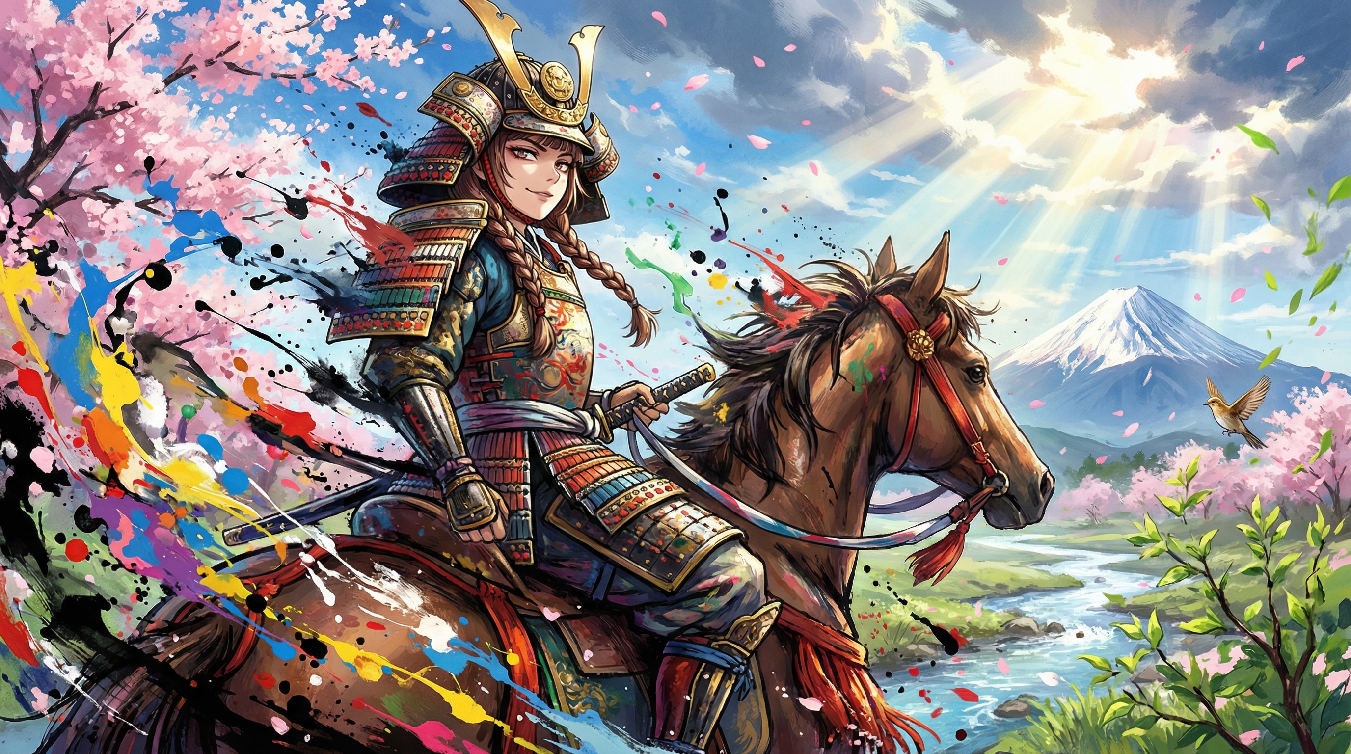 騎馬ガール | の人気AIイラスト・グラビア