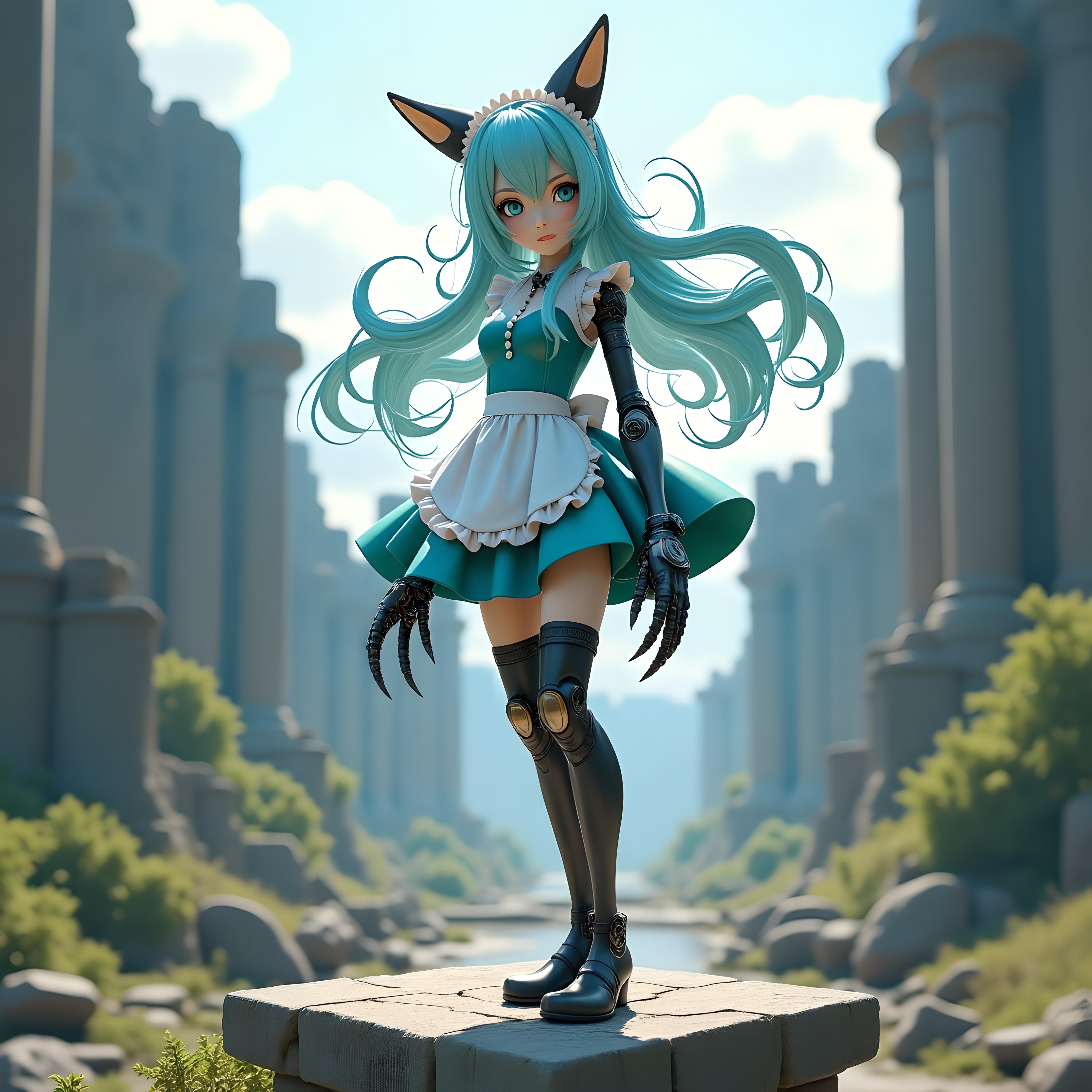 メカ娘2575号 | の人気AIイラスト・グラビア