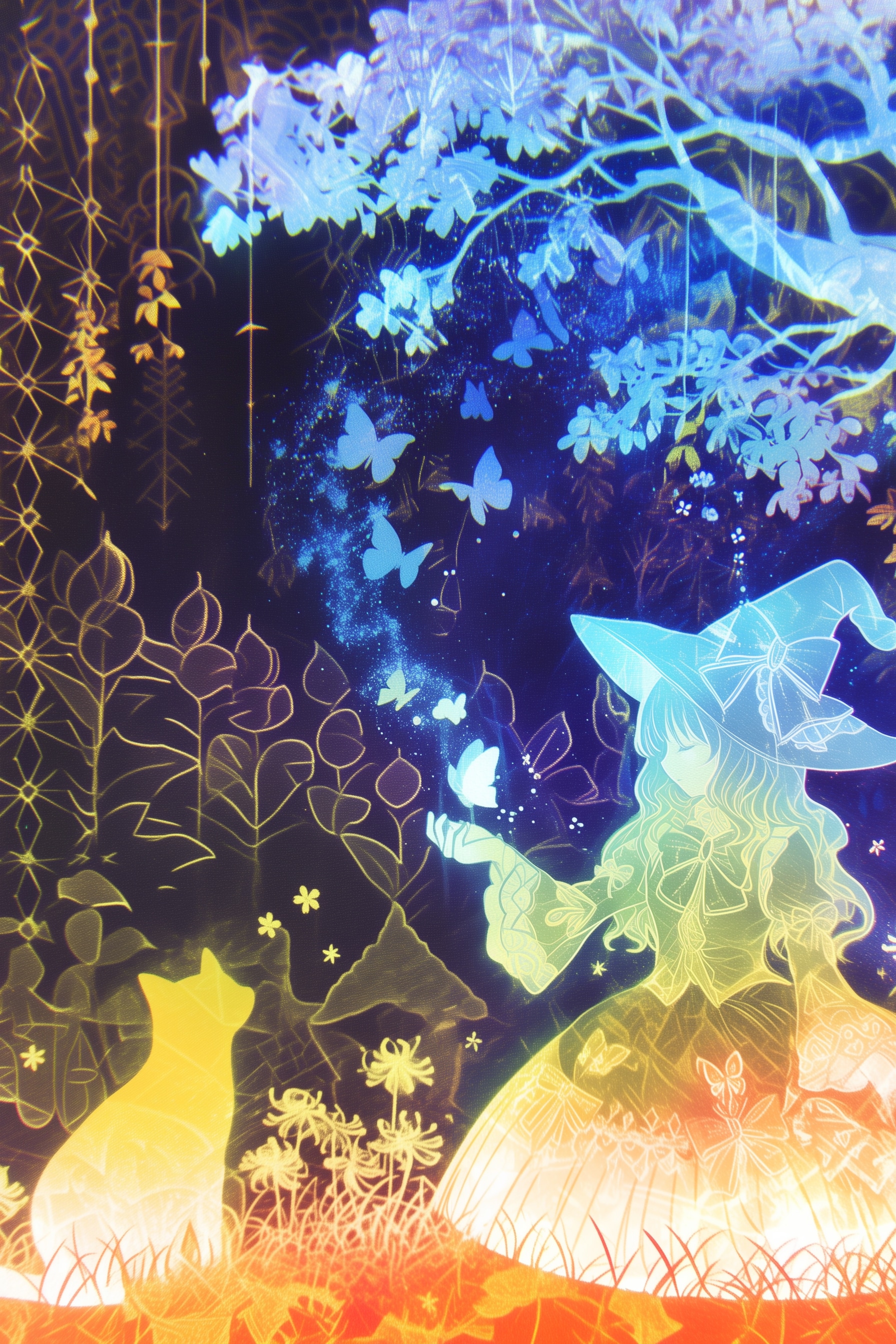 カラフルウィッチ | の人気AIイラスト・グラビア