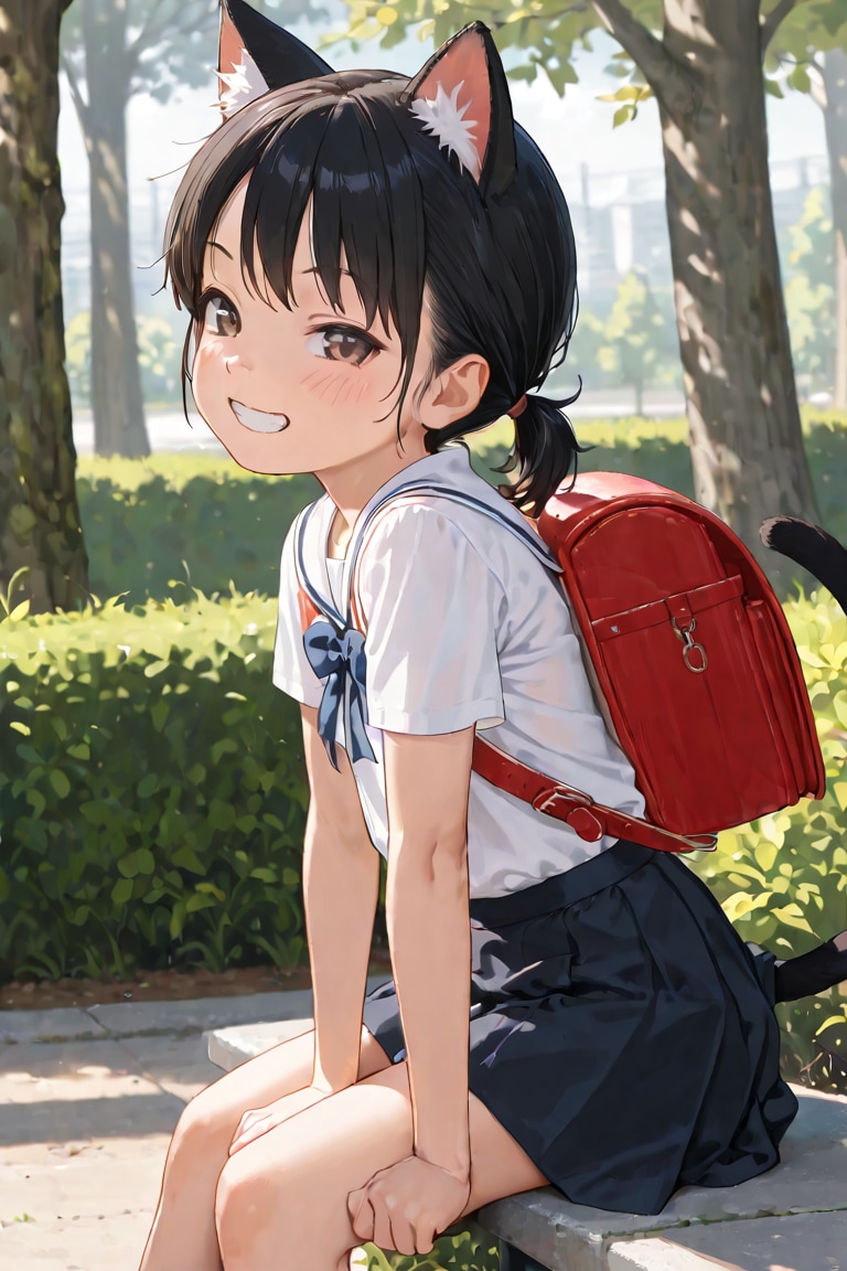 通学途中 | の人気AIイラスト・グラビア