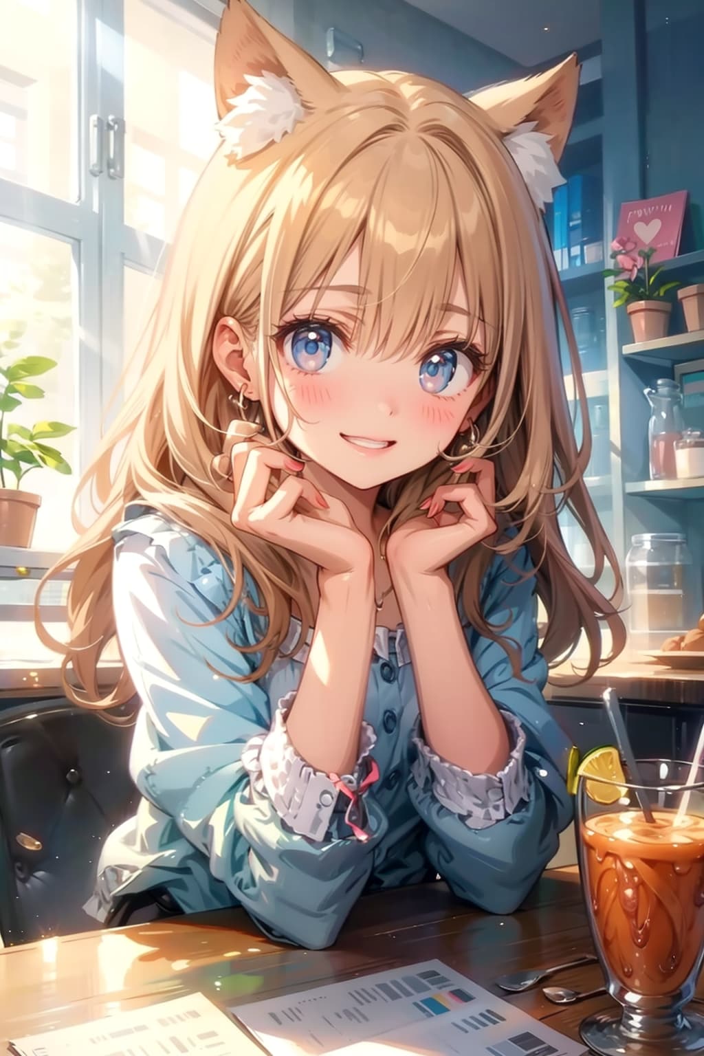 せっかくストロー二本なんだから・・