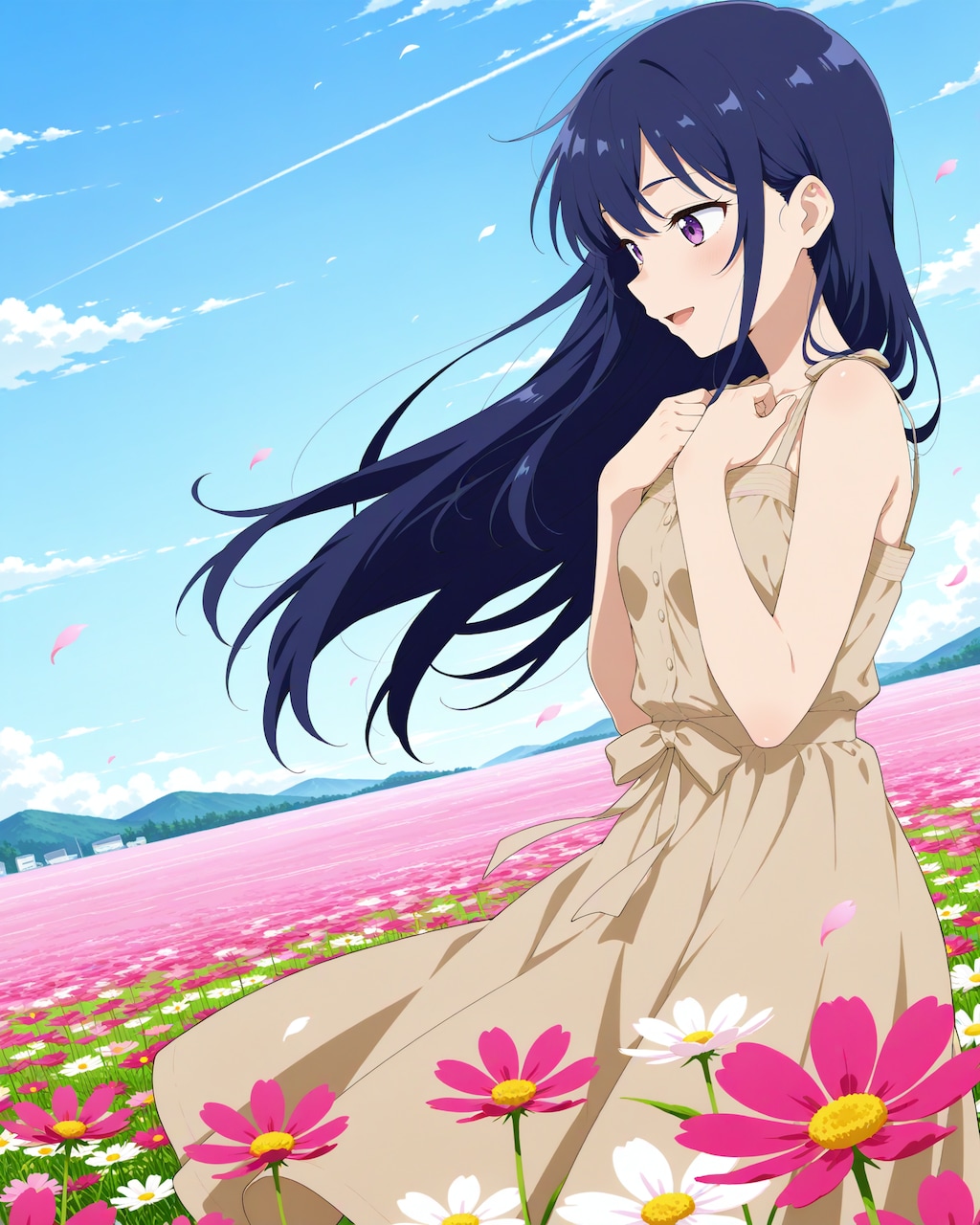 秋の観光シーズンに