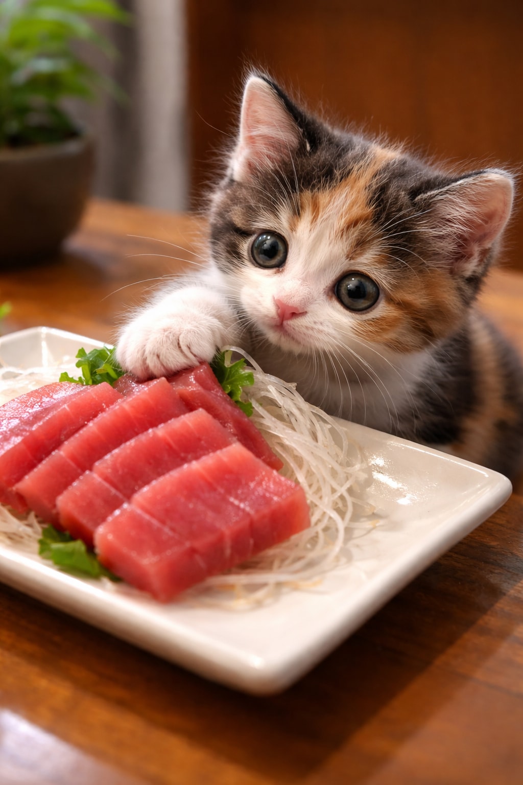 【猫ちゃ】もうちょっと🤭