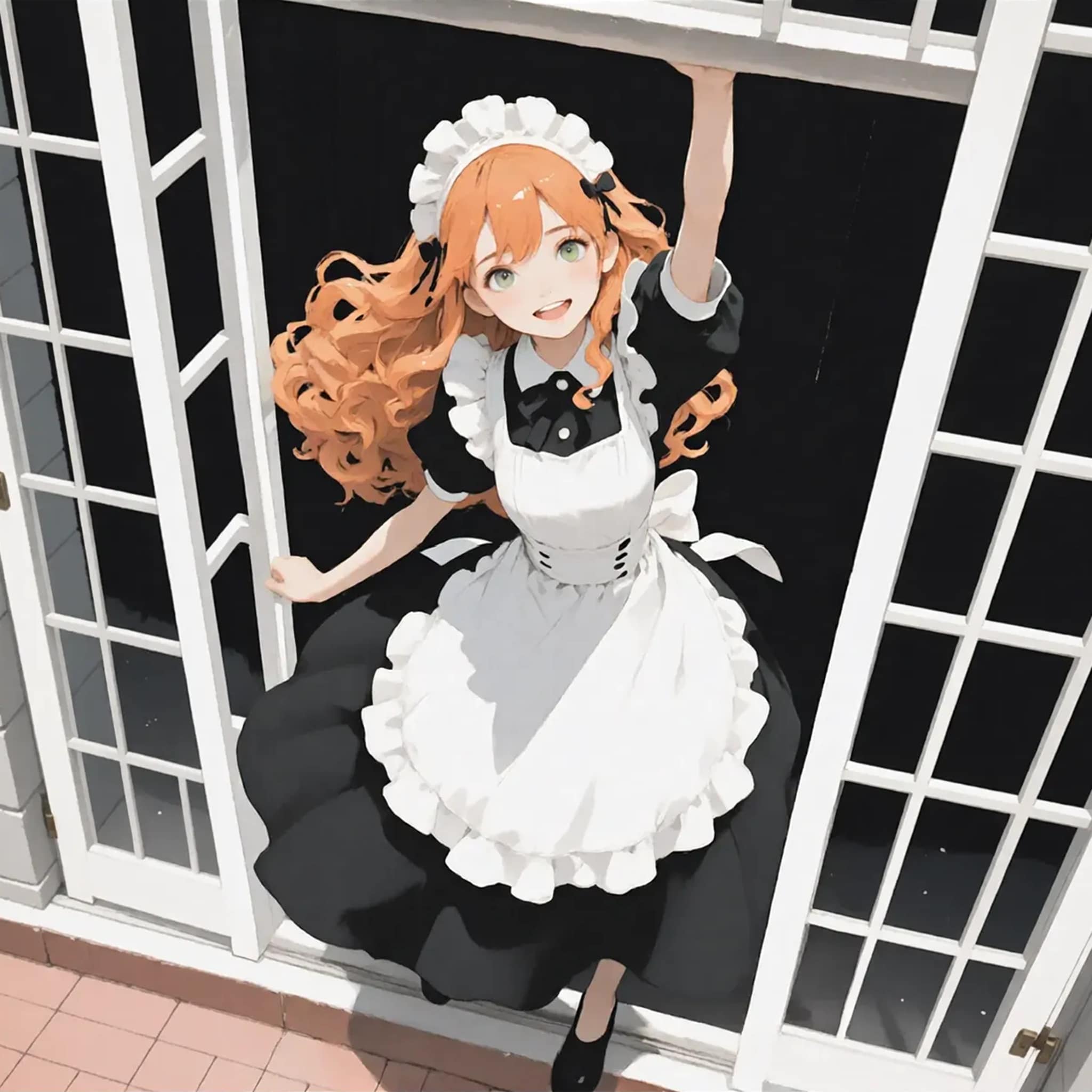 澄乃「わぁ〜、晴れました。洗濯です！大急ぎです！」