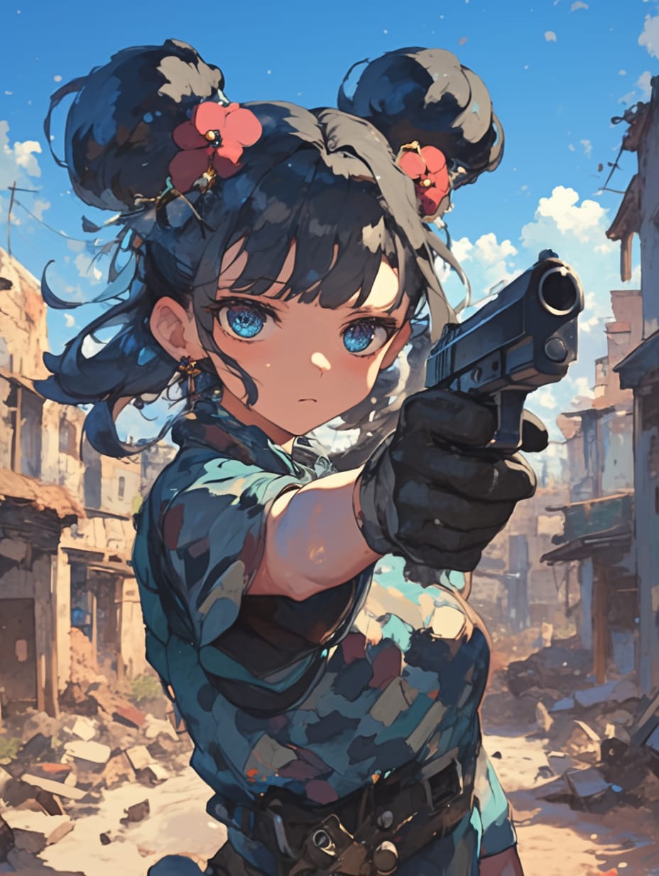 🍡「次はお前だ。裏切りとは残念だな。言い残すことはあるか❓」 | の人気AIイラスト・グラビア