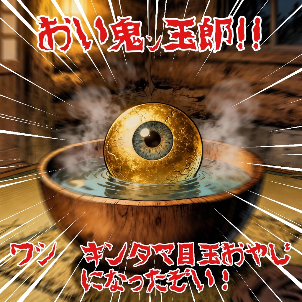 キンタマ目玉おやじ(Q-ui作)