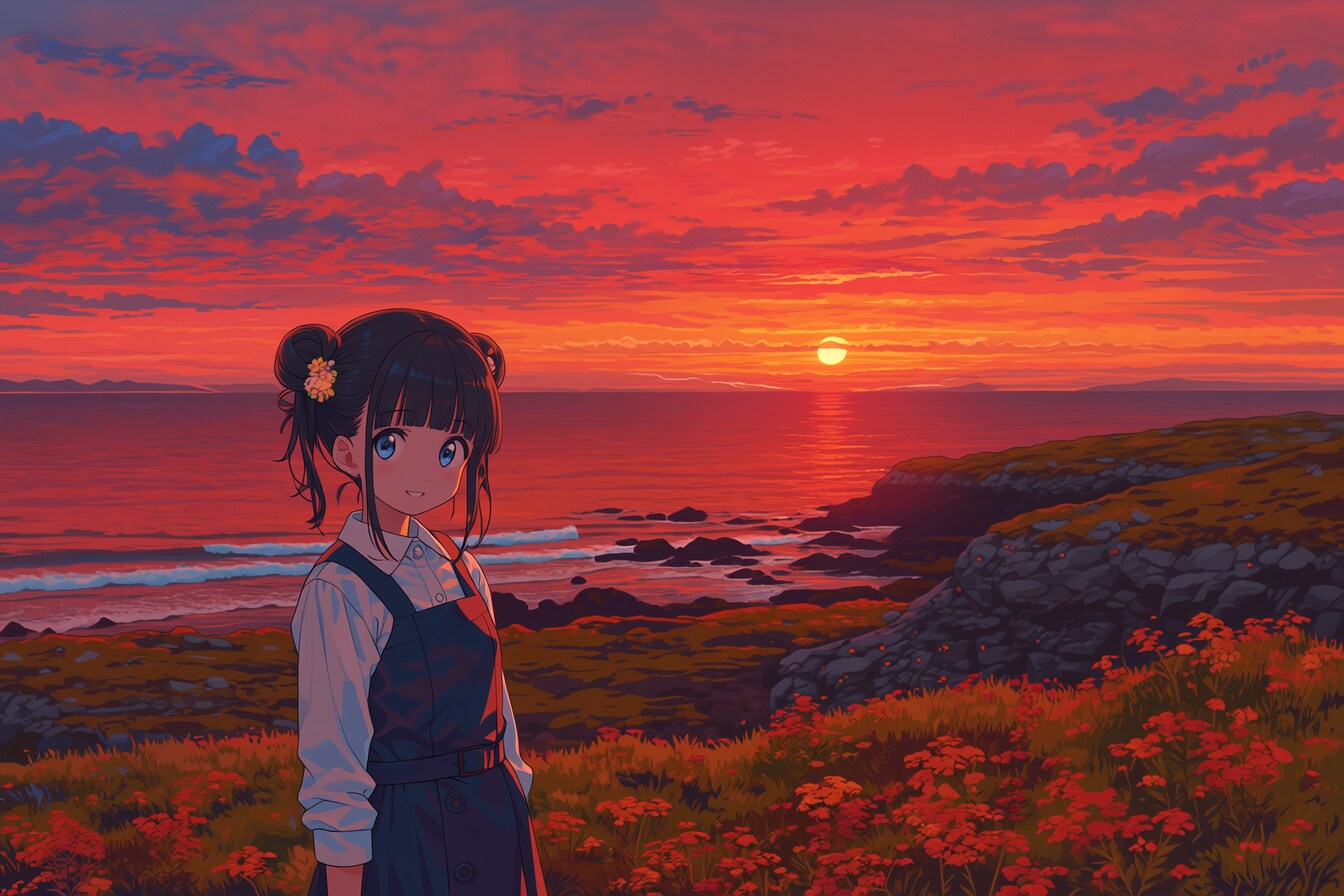 夕暮れのおだんごちゃん🍡✨174