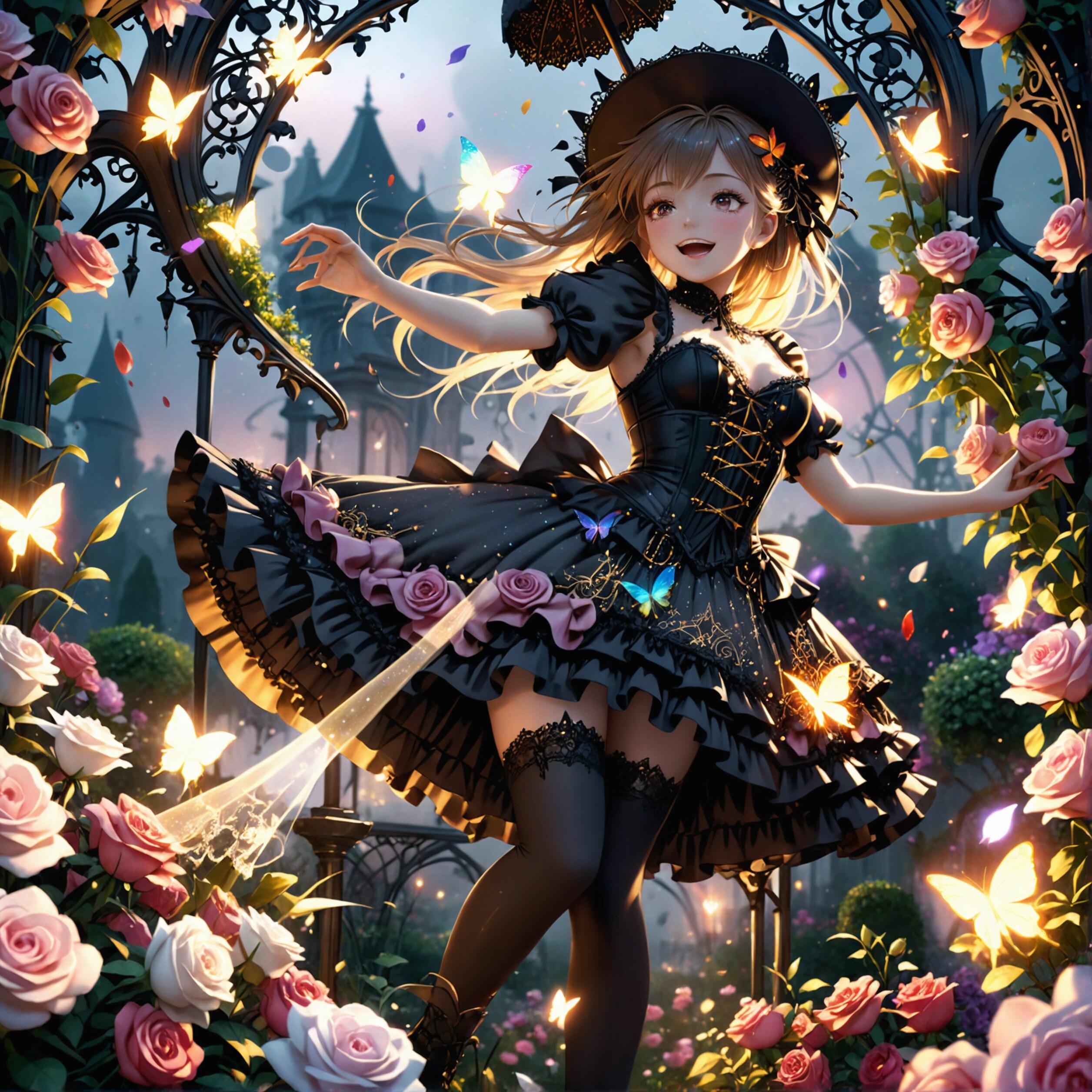 🌟私はゴスロリ娘 | の人気AIイラスト・グラビア