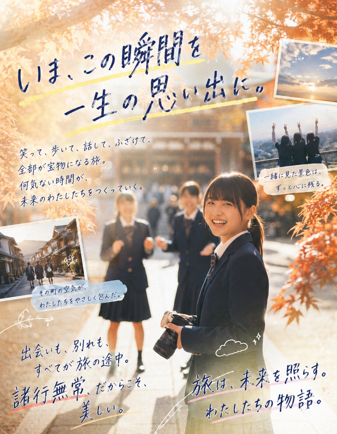 何かの旅行の宣伝 | の人気AIイラスト・グラビア