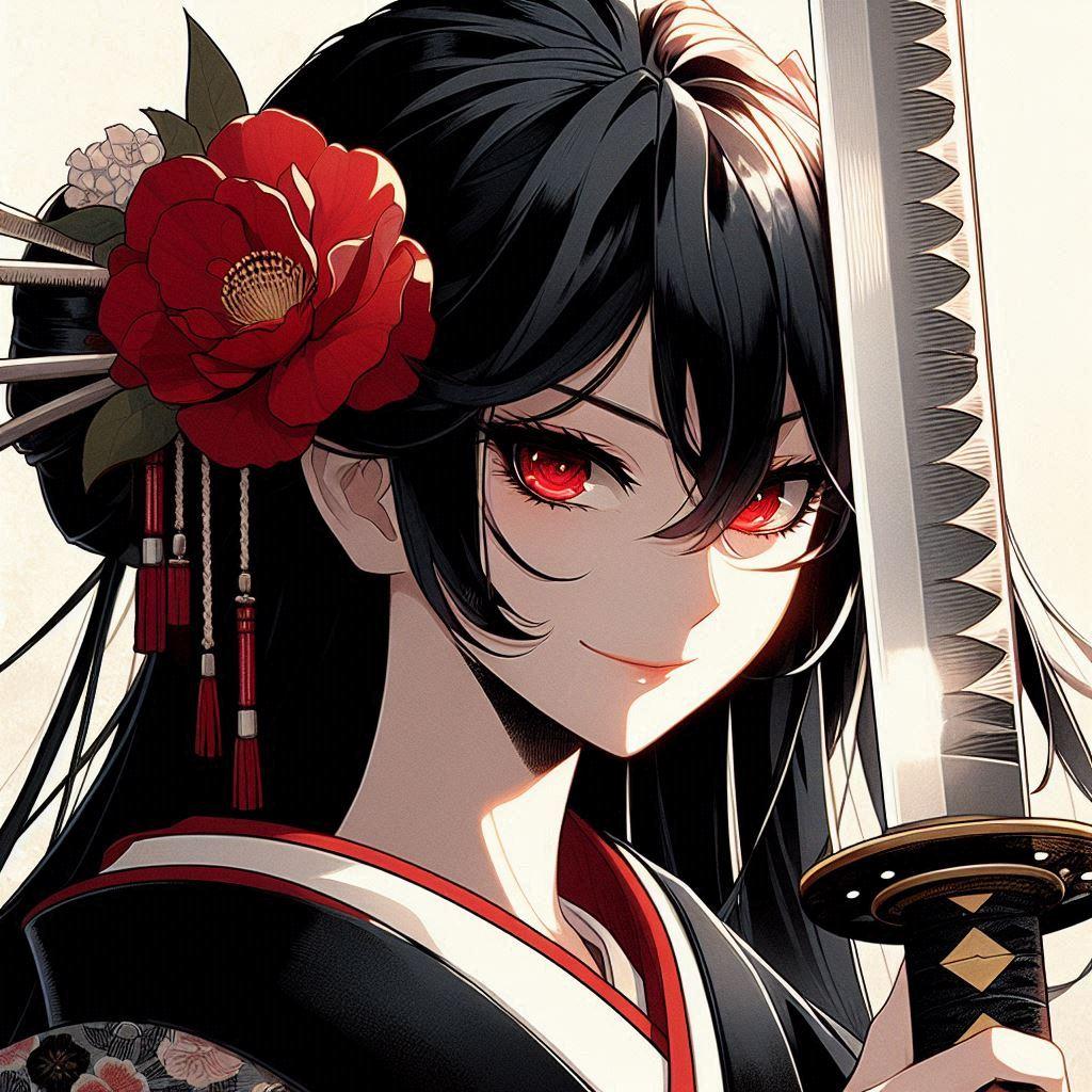 黒髪の女侍さん２４６ | の人気AIイラスト・グラビア