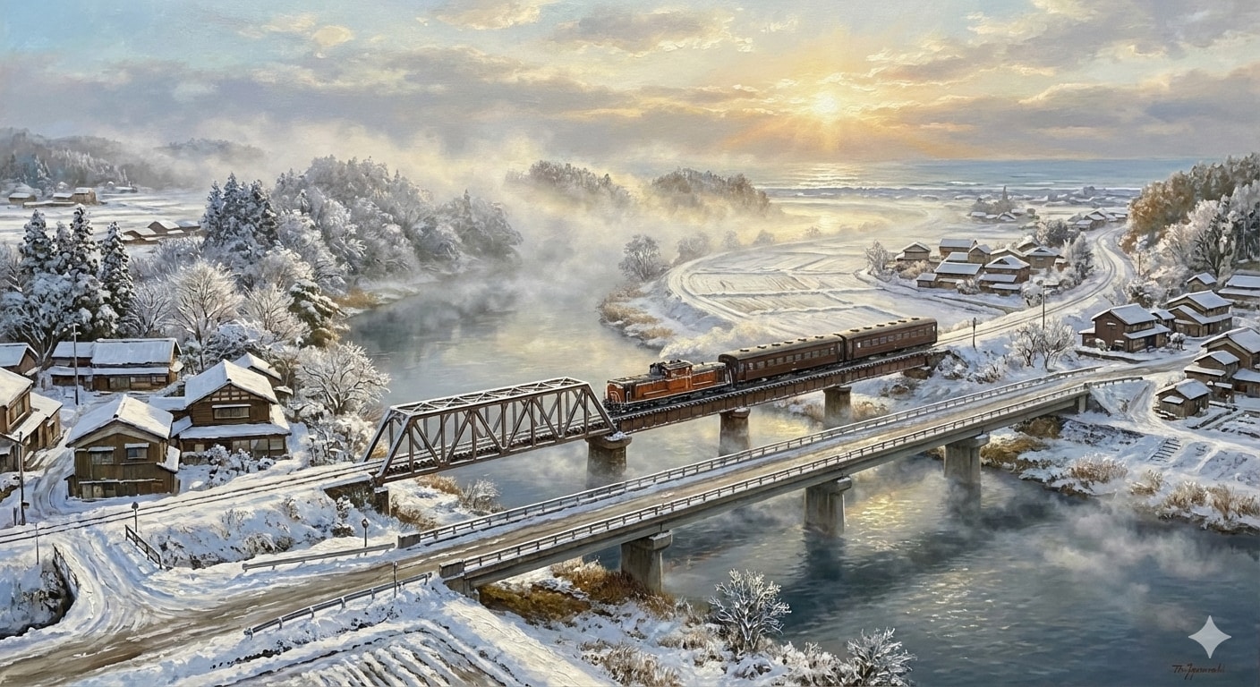 冬の朝(Gemini) | の人気AIイラスト・グラビア