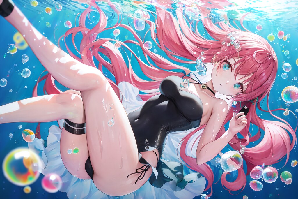 水中少女(Bubble)