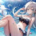 水中少女(Bubble) 4枚目