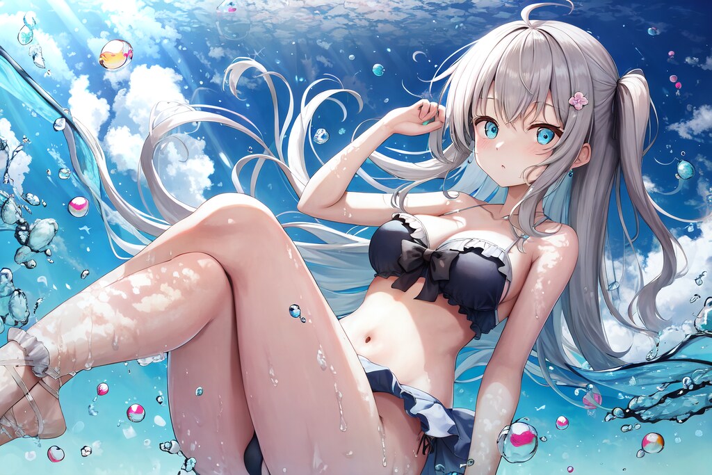 水中少女(Bubble)