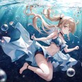 水中少女(Bubble) 3枚目