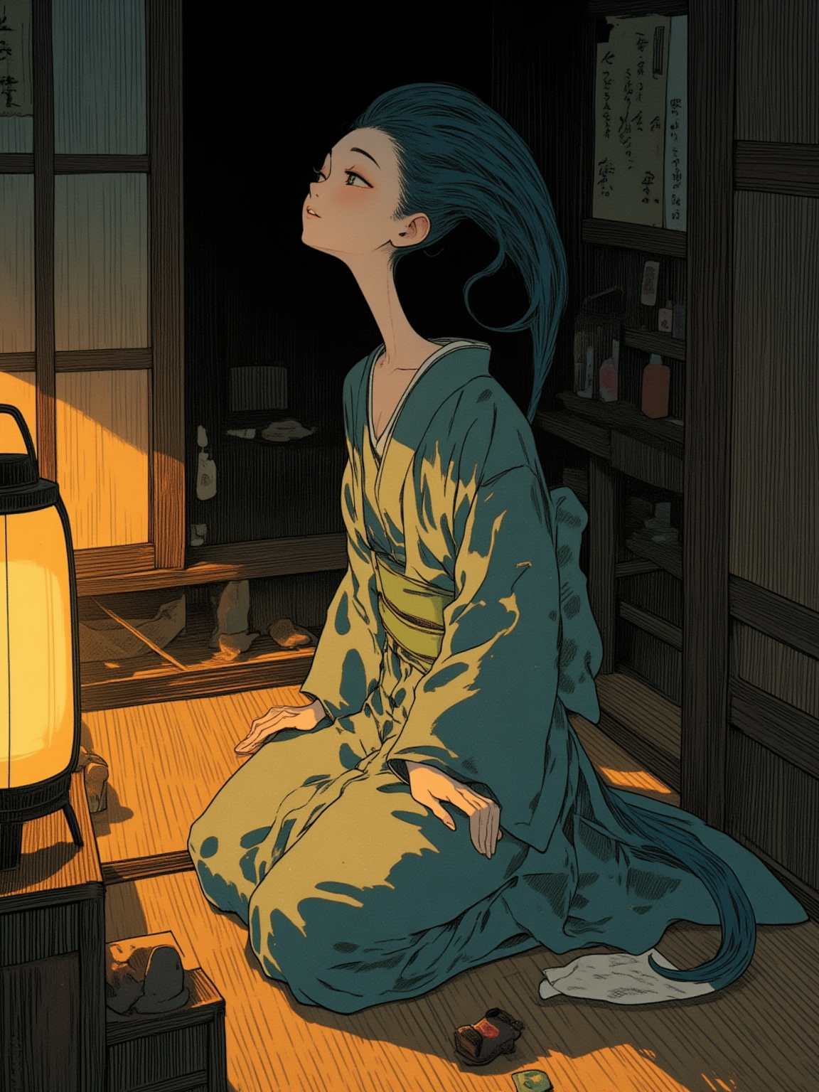 妖怪 ろくろ首 | の人気AIイラスト・グラビア