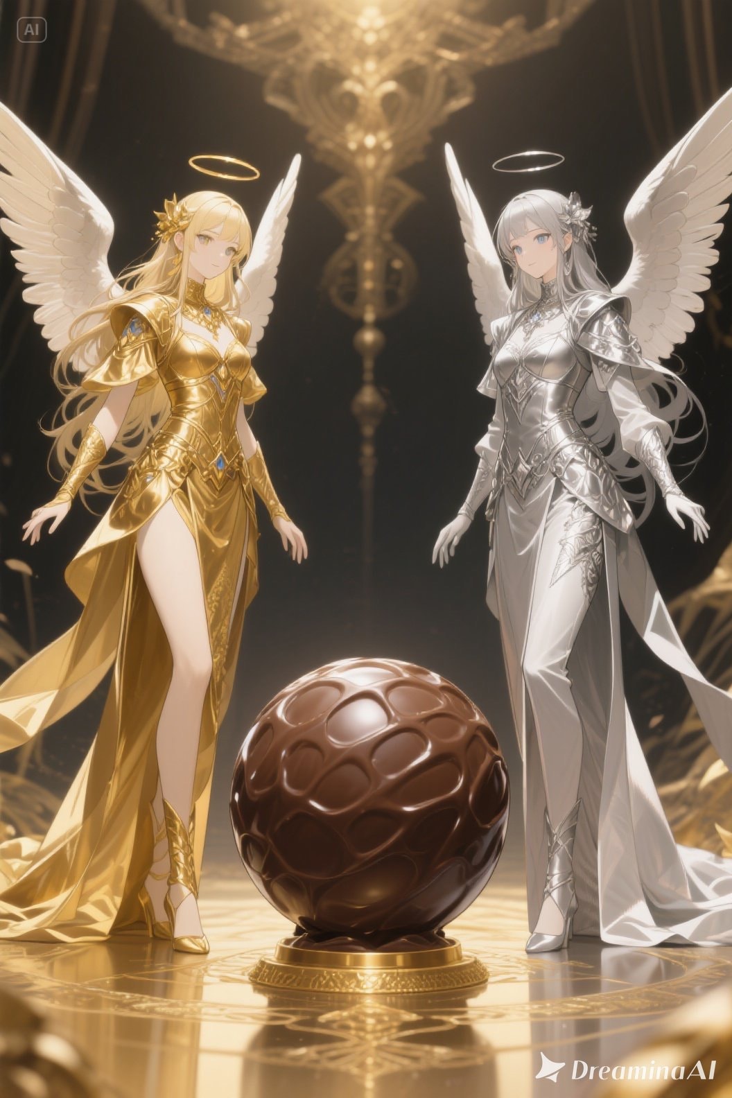 金と銀のエンゼル455 | の人気AIイラスト・グラビア