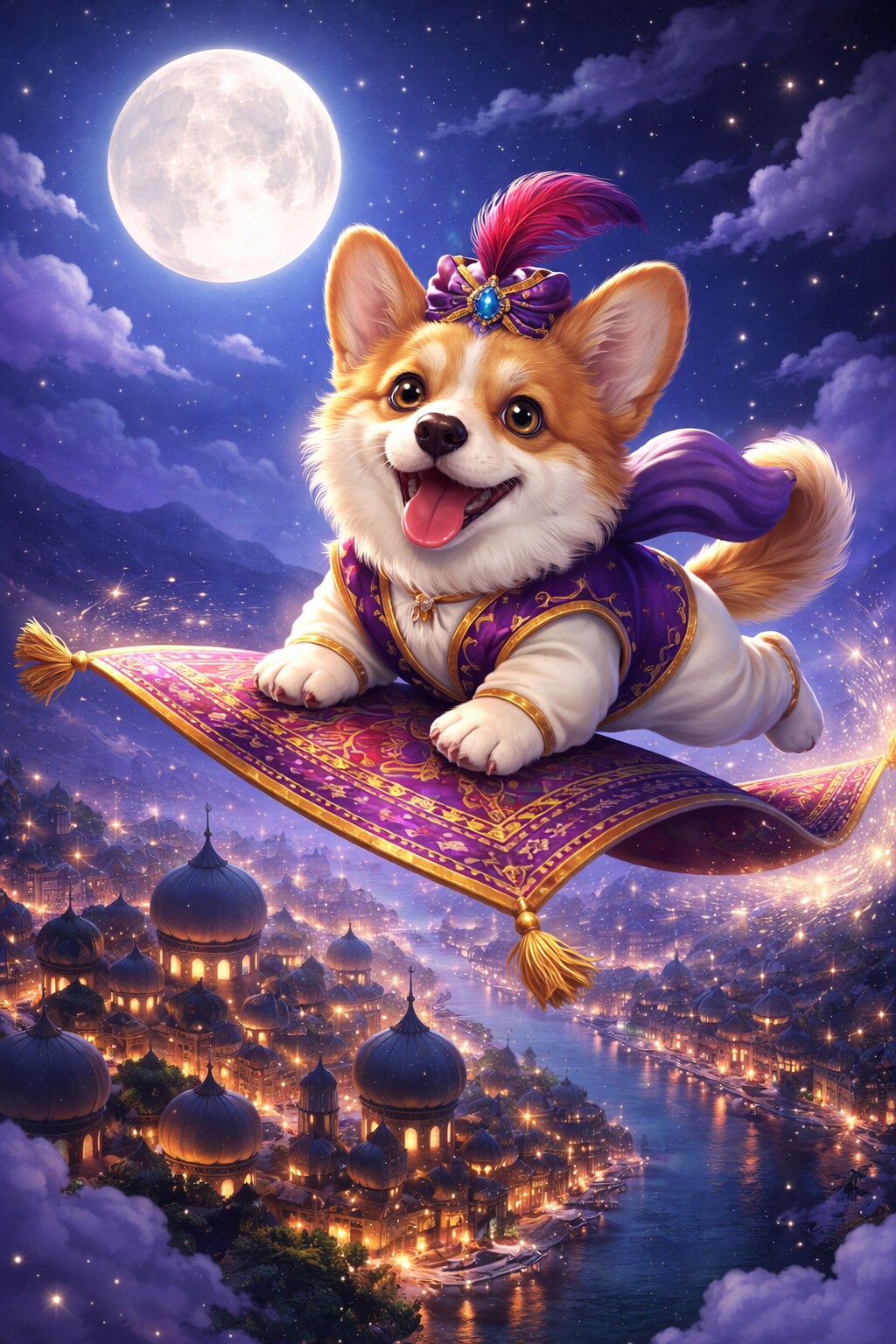 【コギたん】A Whole New World | の人気AIイラスト・グラビア