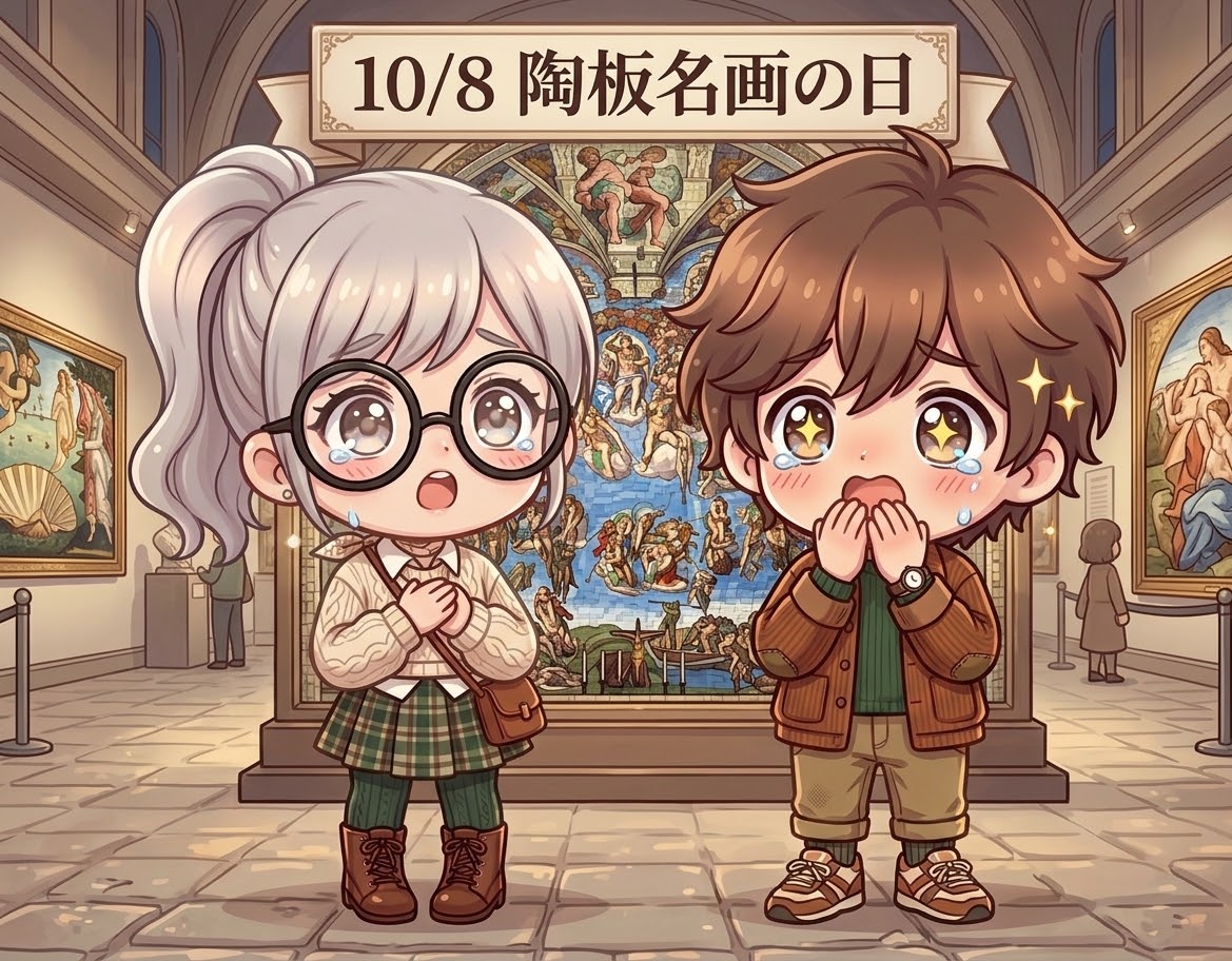 今日は「陶板名画の日」 | の人気AIイラスト・グラビア
