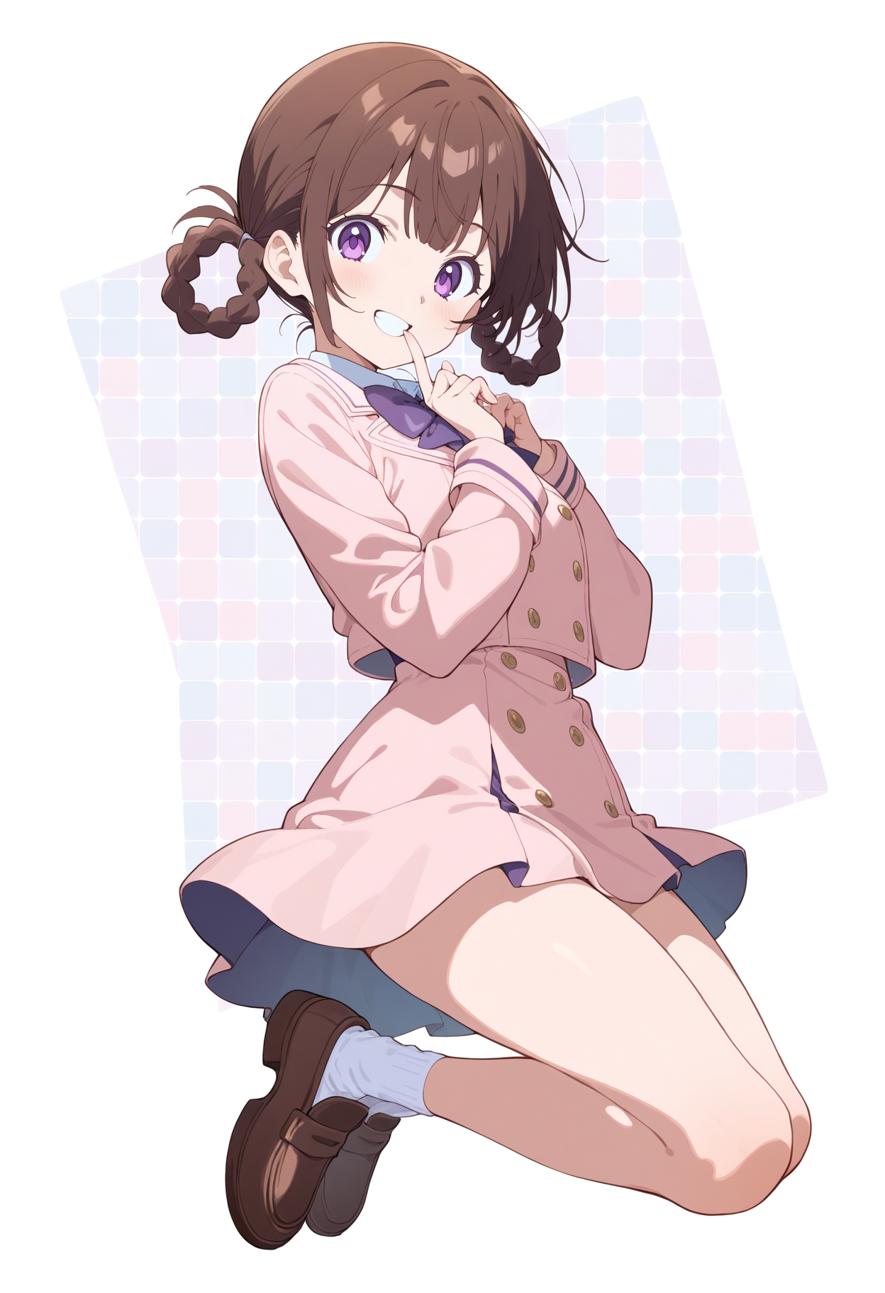 ピンクな制服