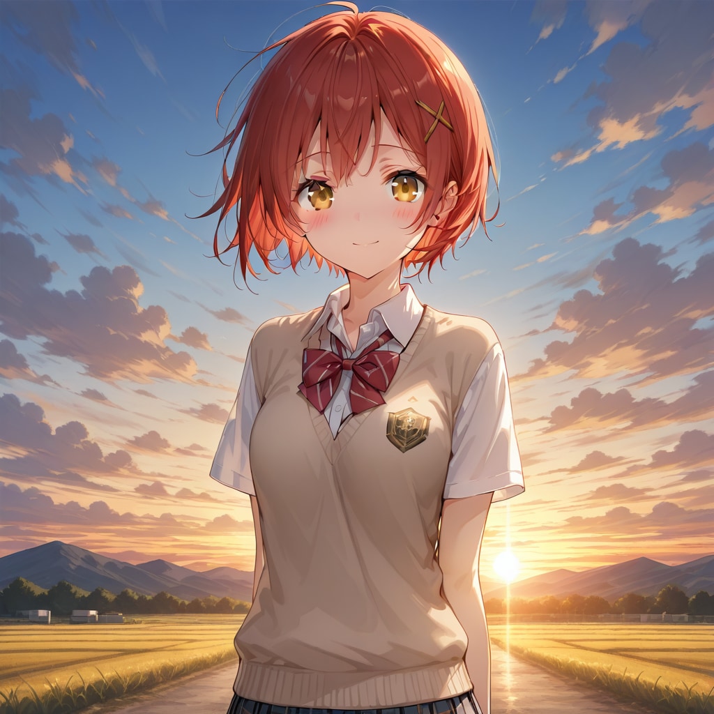 赤髪ちゃんの帰り道