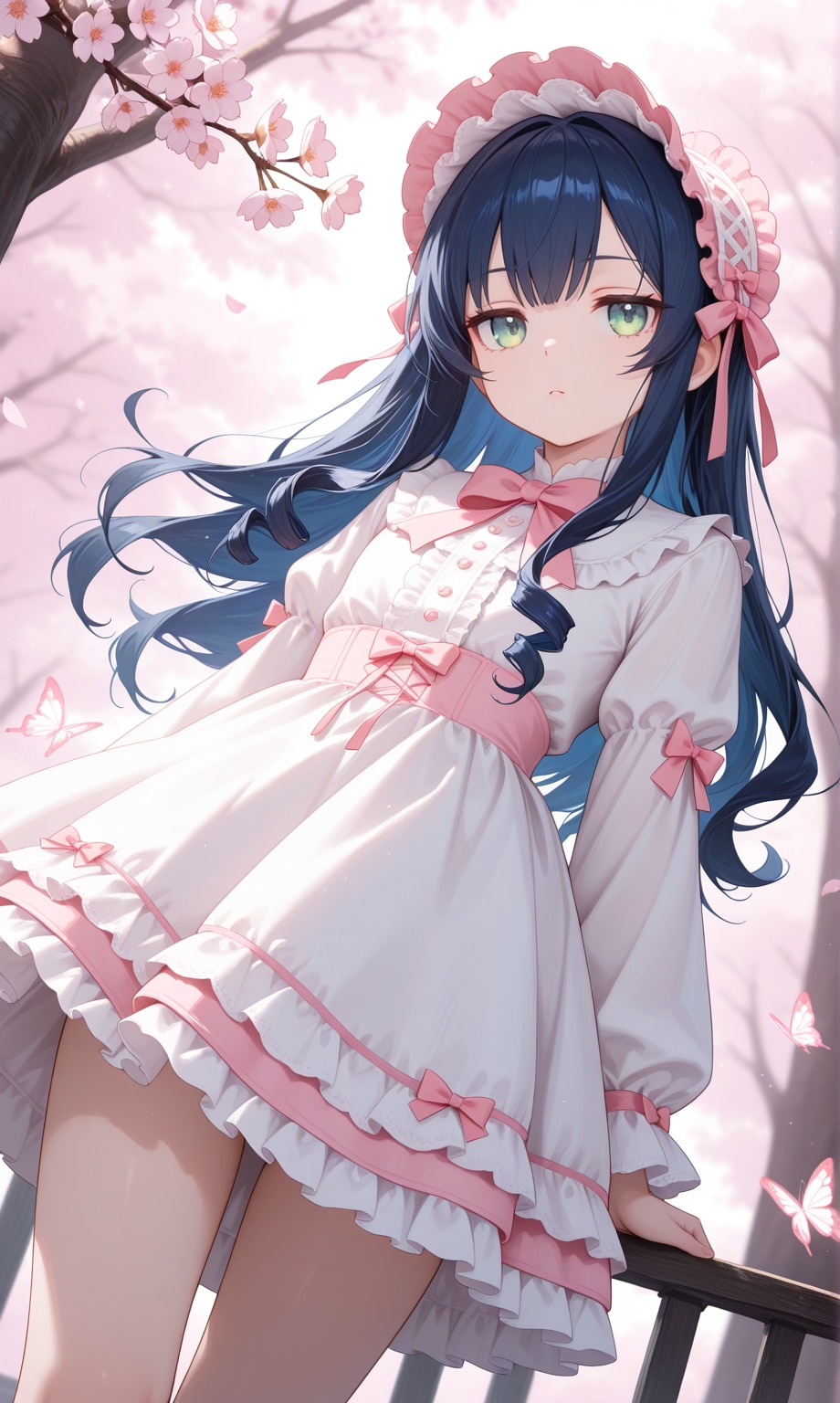 春ロリータ服 | の人気AIイラスト・グラビア