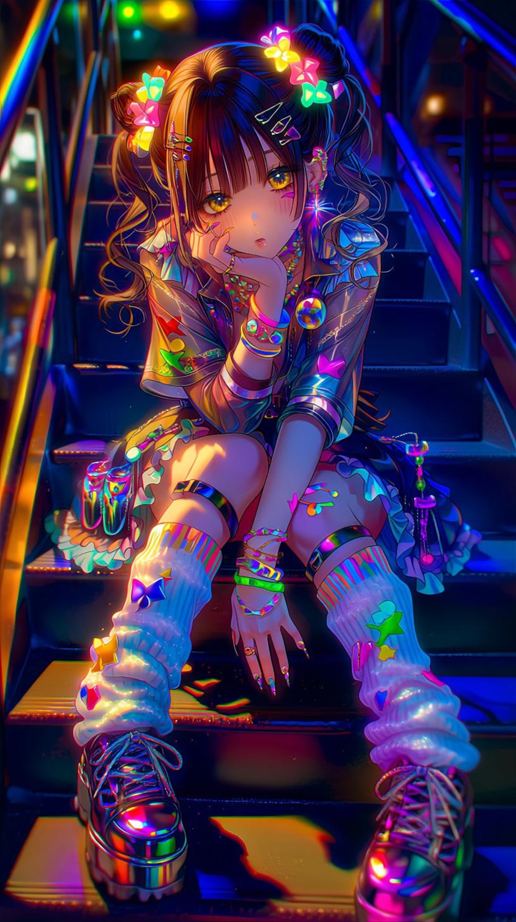 階段の秘密の休息