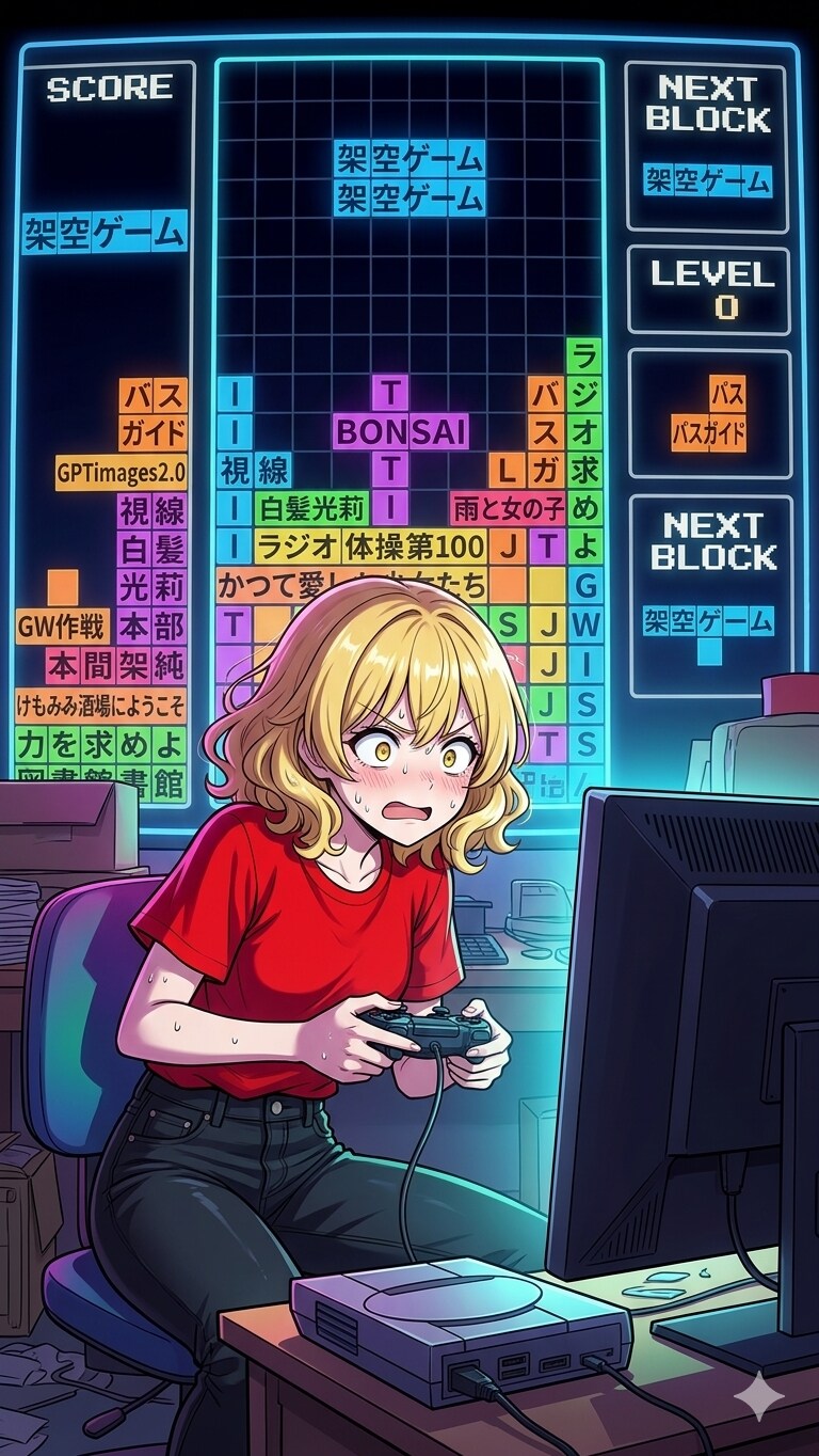 企画がいっばい！がテーマの落ちゲー