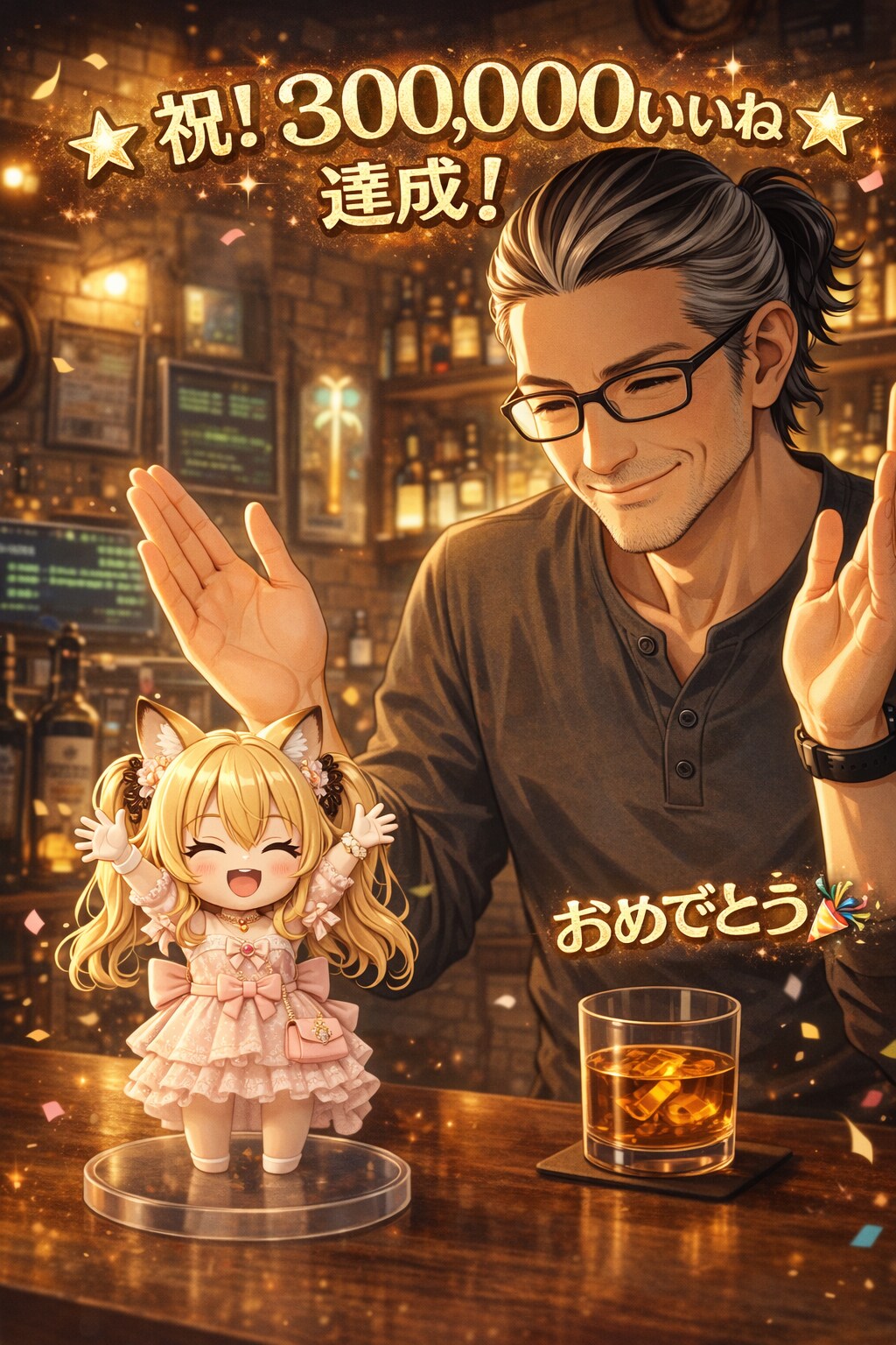 ［ミラさんへ］30万いいね達成おめでとう！
