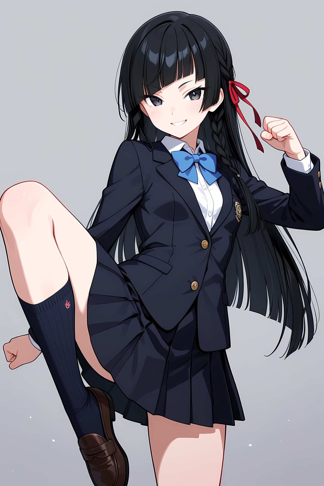 ハイキック1秒前