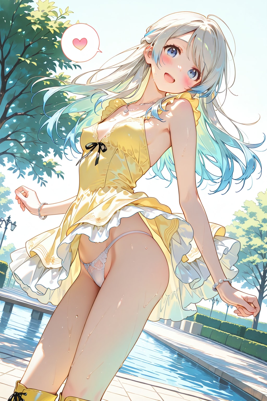 黄色ドレス🟡４⛵️竹内さとみ22才