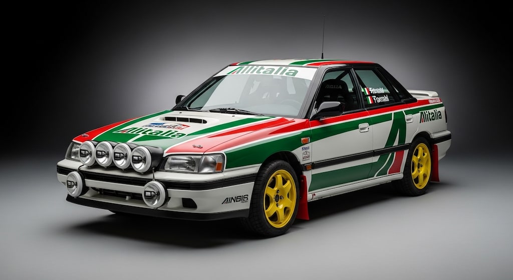 アリタリアレガシィRSラリーカー