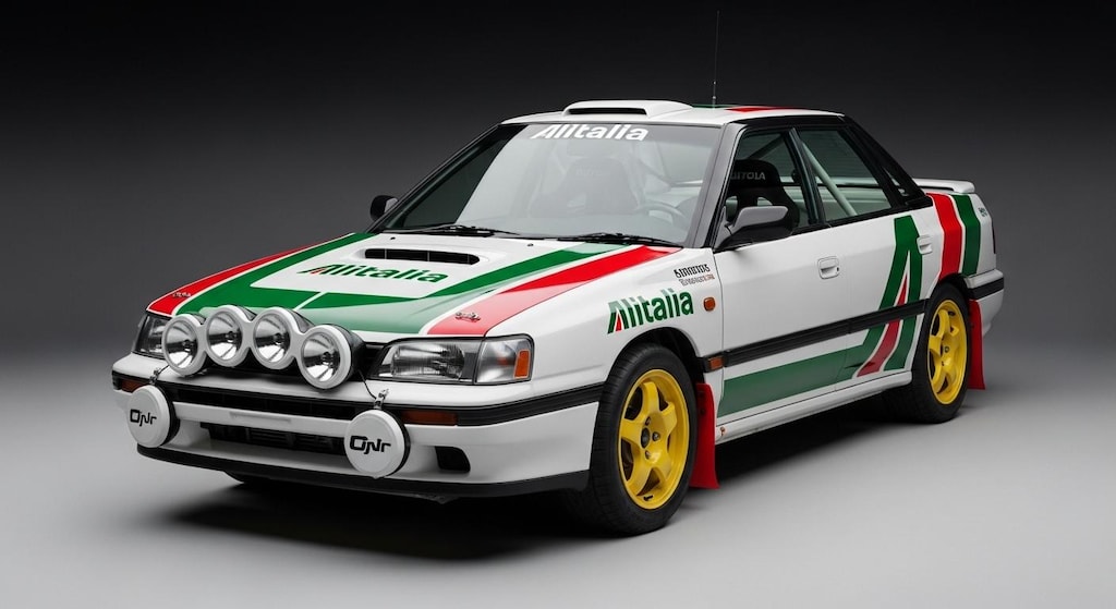 アリタリアレガシィRSラリーカー