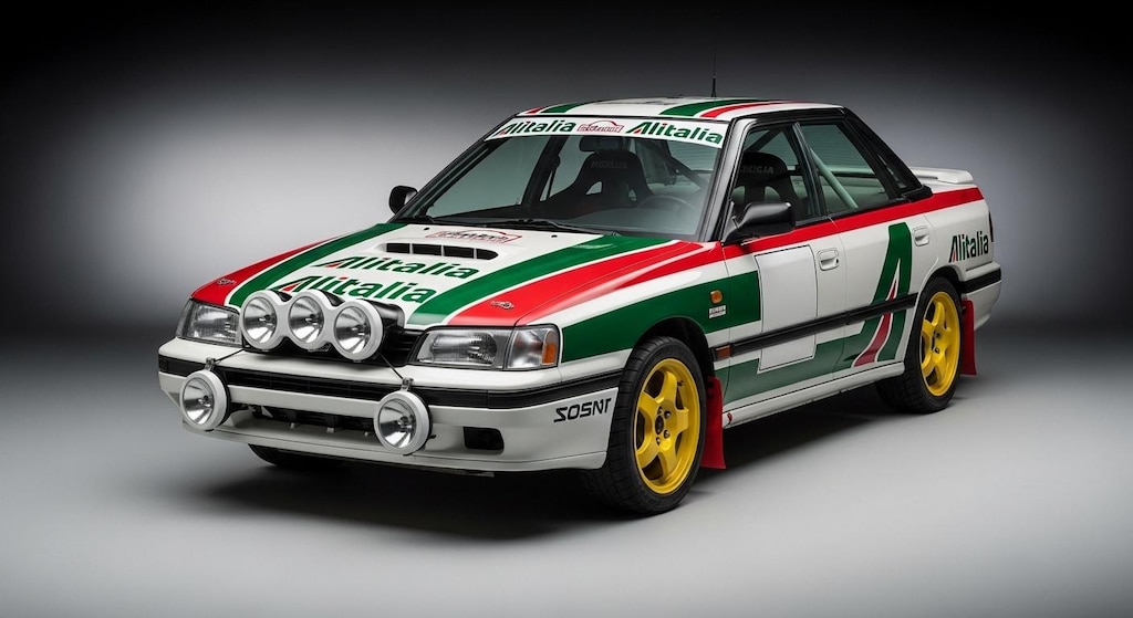 アリタリアレガシィRSラリーカー