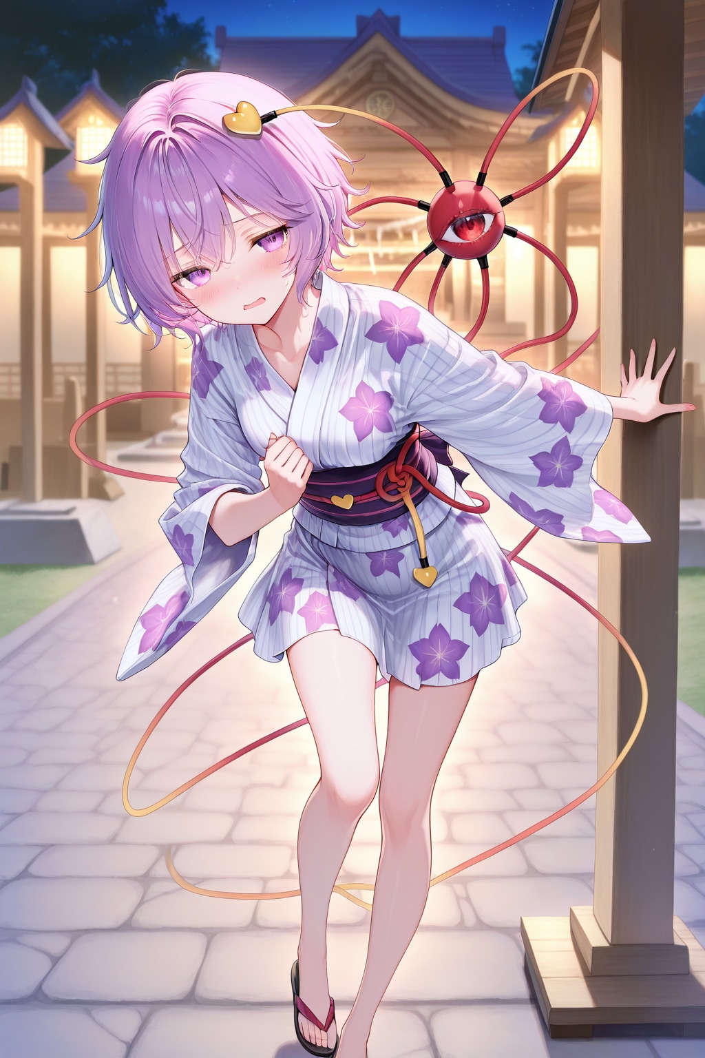 さとりと神社参拝