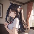 セーラー服と猫耳4 2枚目
