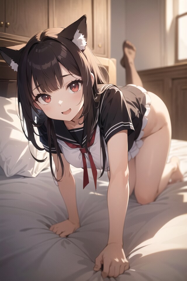 セーラー服と猫耳4