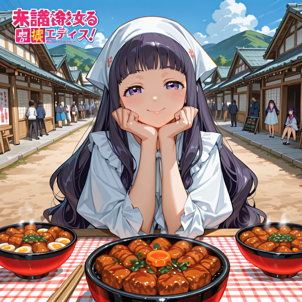 村にピクニック